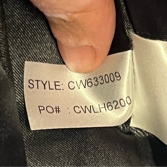 Calvin Klein Women's Sleek Black Leather Jacket - Picture 8 of 9